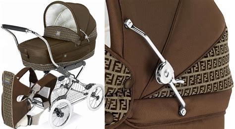 fendi pram hand warmer|Strollers & Accessories .